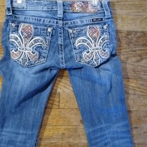Miss Me Boot Cut Blue Jeans Size 25